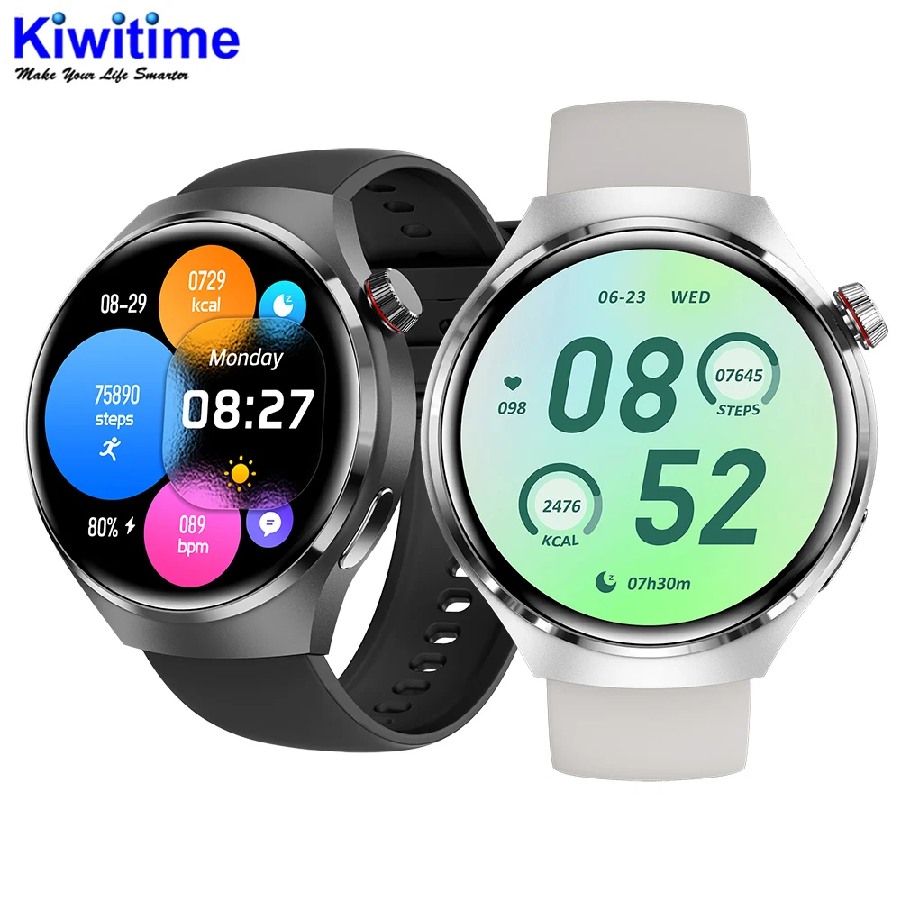 

KIWITIME GT4 PRO PLUS Business Smart Watch Men Bluetooth Call Smartwatch IP68 Waterproof Watch Ultimate for Huawei IOS
