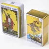 The Rider Tarot with Tin Box Tarot Cards Gilded Edge with Paper Guidebook Oracle Tarot Game Deck Party Astrology Cards Oracle 1