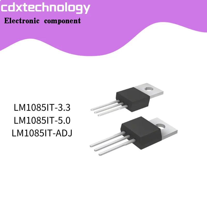 

10PCS/Lot LM1085IT-3.3 LM1085IT-5.0 LM1085IT-ADJ TO220 IN STOCK