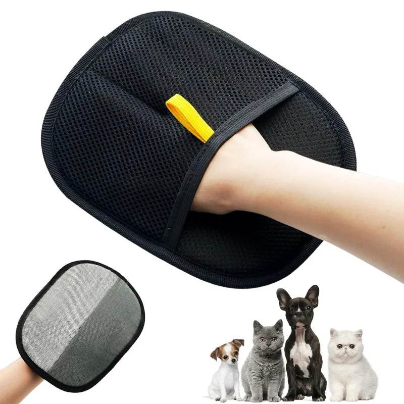 Double-Sided Pet Grooming Gloves Deshedding Brush