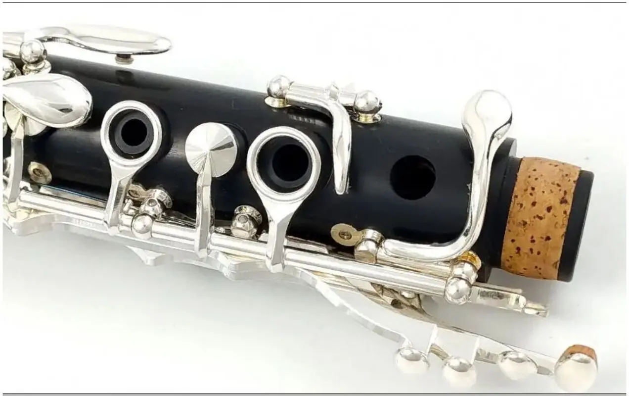 MORESKY Clarinet Bb Wood Ebony Silver Plated 18 Keys Grenadilla Sib Klarnet M65