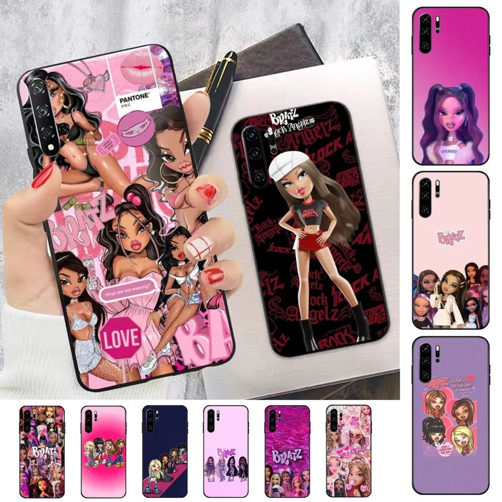 B-Bratz D-Dolls Custodia Per Telefono Per Huawei P 8 9 10 20 30 40 50 Pro Lite Psmart Honor 10 Lite 70 Mate 20Lite
