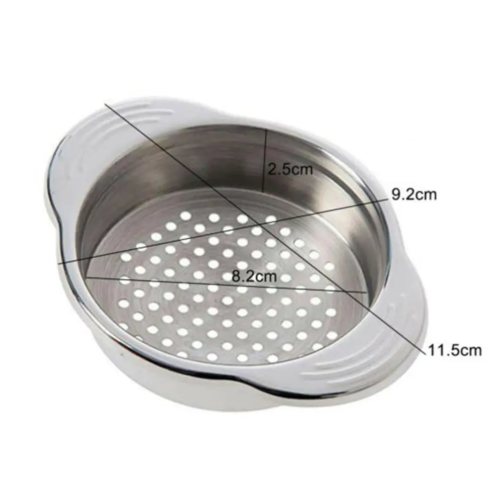 Food Can Strainer Food Grade 304 Steel Sieve Tuna Press Lid Oil Can Remover Drainer Tools Colander Kitchen H2G8 6