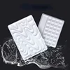 Imitation Porcelain Watercolor Palette Wavy Shape Easy To Clean Pigment Plate Chinese Painting Professional Art Tools 2