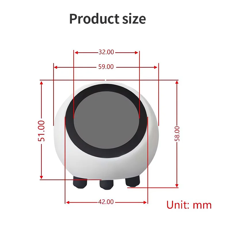 รูปสินค้า AI Voice Chat Robot Development Board with LCD Touch Screen