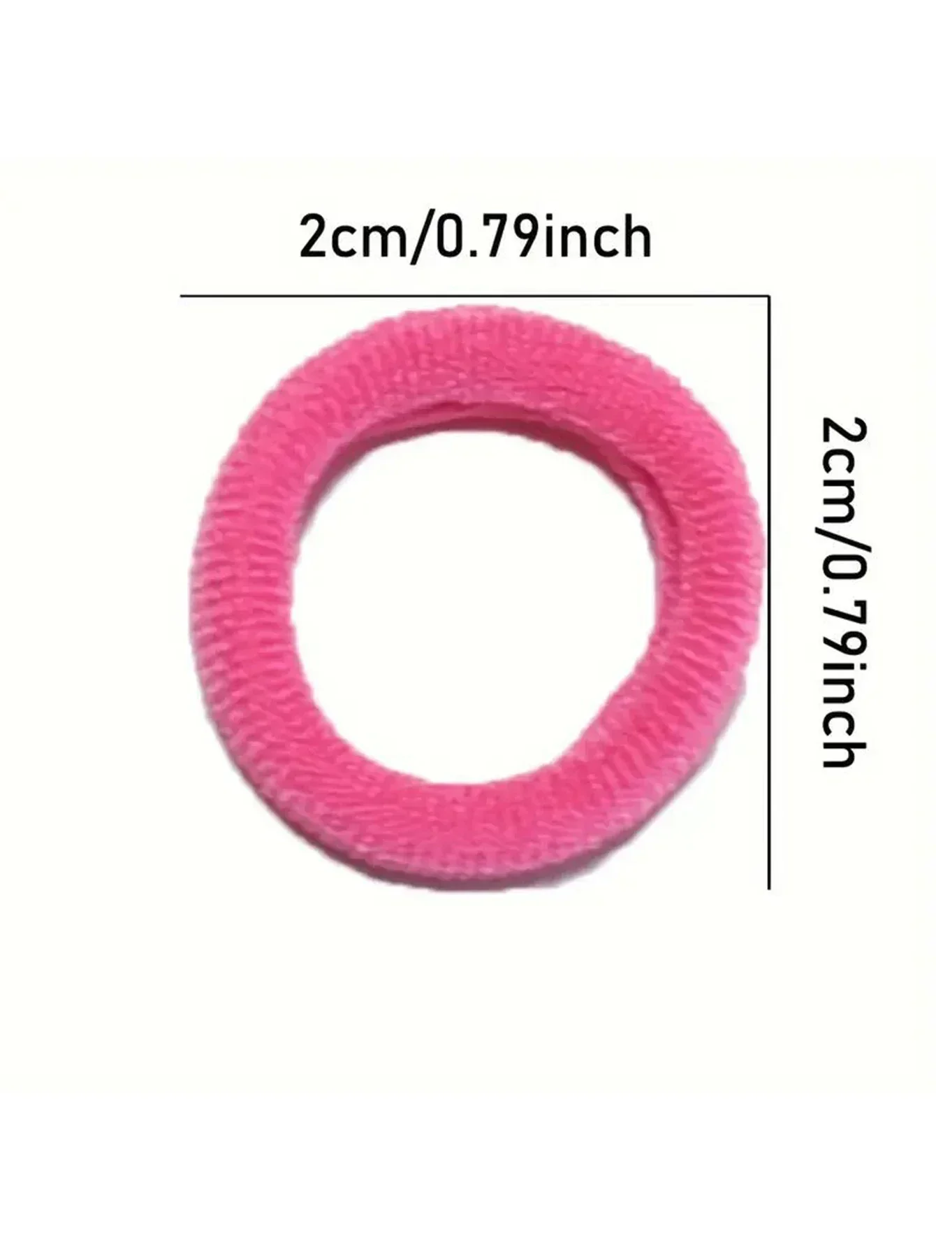 Hair Bands Ponytail Hold Women Girls Colorful 200PCS Nylon Elastic Small Hair Tie Rubber Bands Scrunchie Hair Accessories
