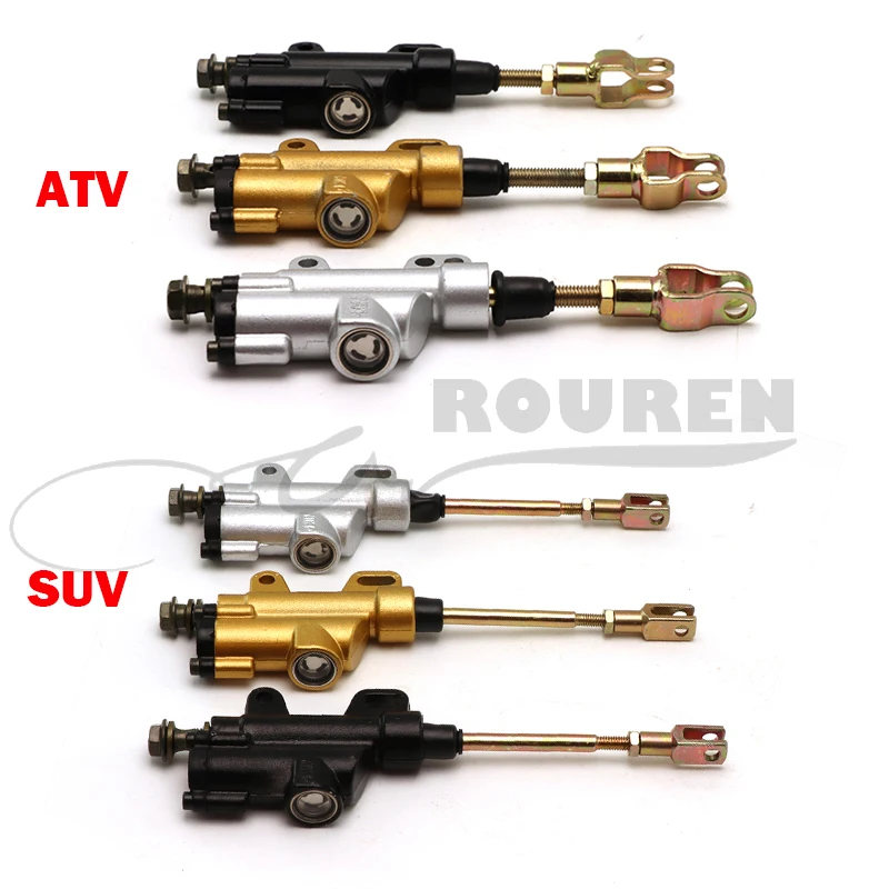

Rear Black Silver Golden Foot Hydraulic Brake Master Cylinder Pump for Motorcycle Dirt Pit Bike ATV Motocross motorcycle