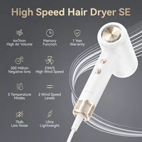 ANLAN High Speed Hair Dryer SE 200 Million Negative Ions Care Hair 110,000 Rpm Quick Drying Ultralight Professional Hair Dryer 2