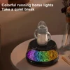 USB Thermostatic Heating Coaster with LED Lights Coffee Cup Heater 4 Temperature Settings Smart Cup Warmer for Home Office Desk 3