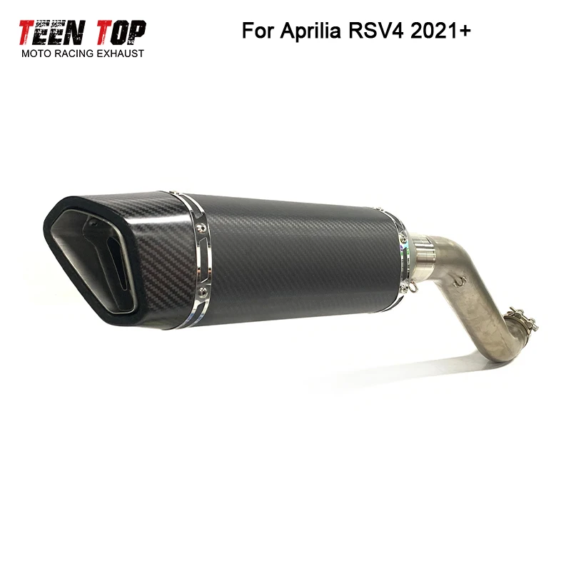 Motorcycle Exhaust Muffler For Aprilia RSV4 Exhaust 2021 2022 2023 RSV4 Exhaust Titanium Slip On Moto Exhaust System - Image 6