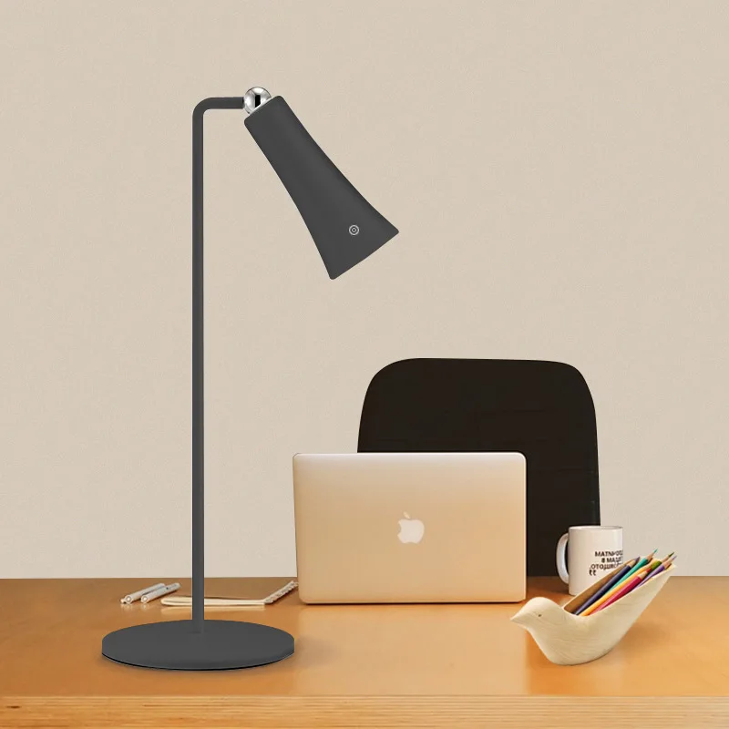Rechargeable Study Desk Lamp Office Night Light Dimmable Led Light Bedside Touch Reading Table Lamp Eye Protection for Student 5