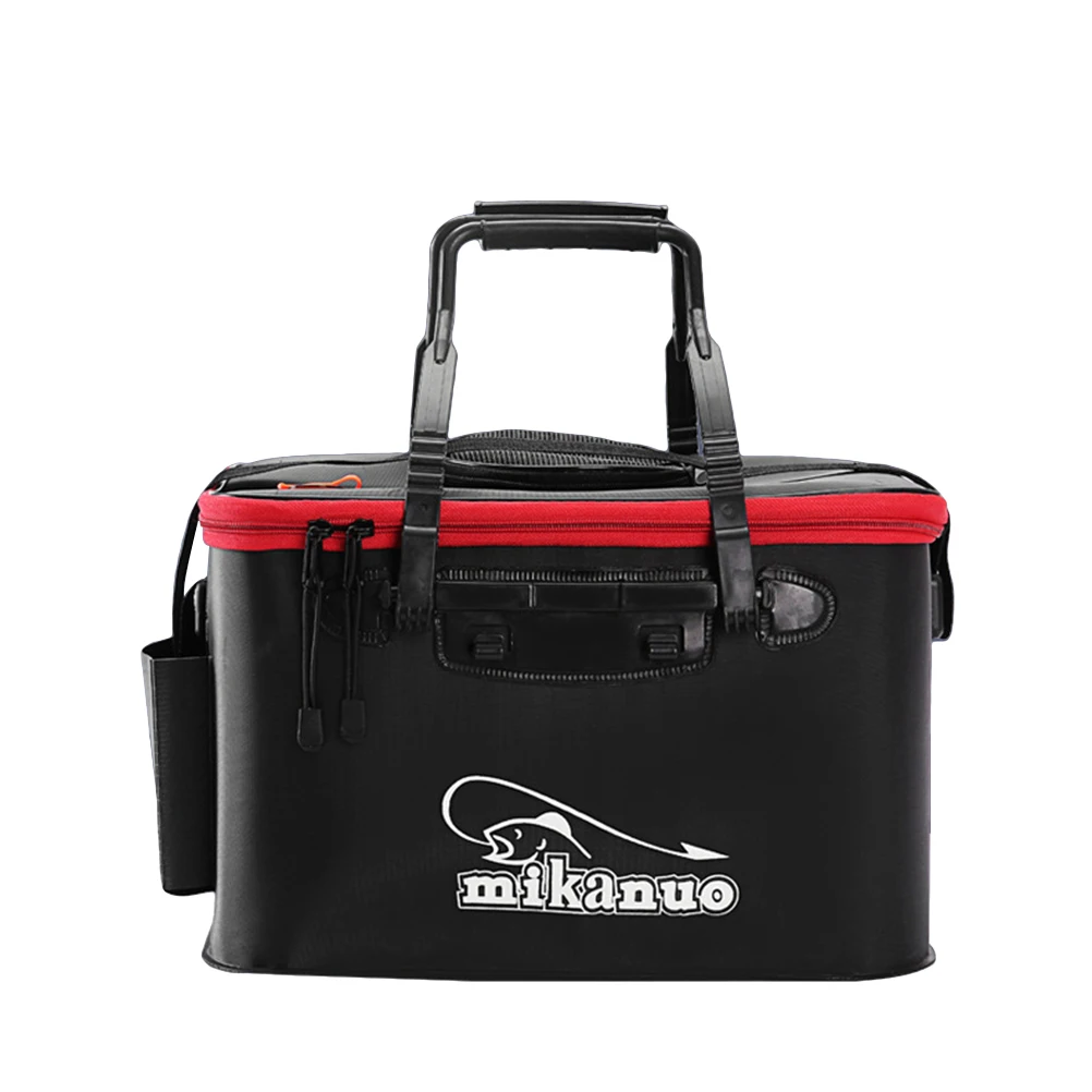 

1pc Camping Outdoor Fishing Cooler Multi-Function Folding Thicken Live Fishing Box EVA Tank Bucket Tackle Fishing