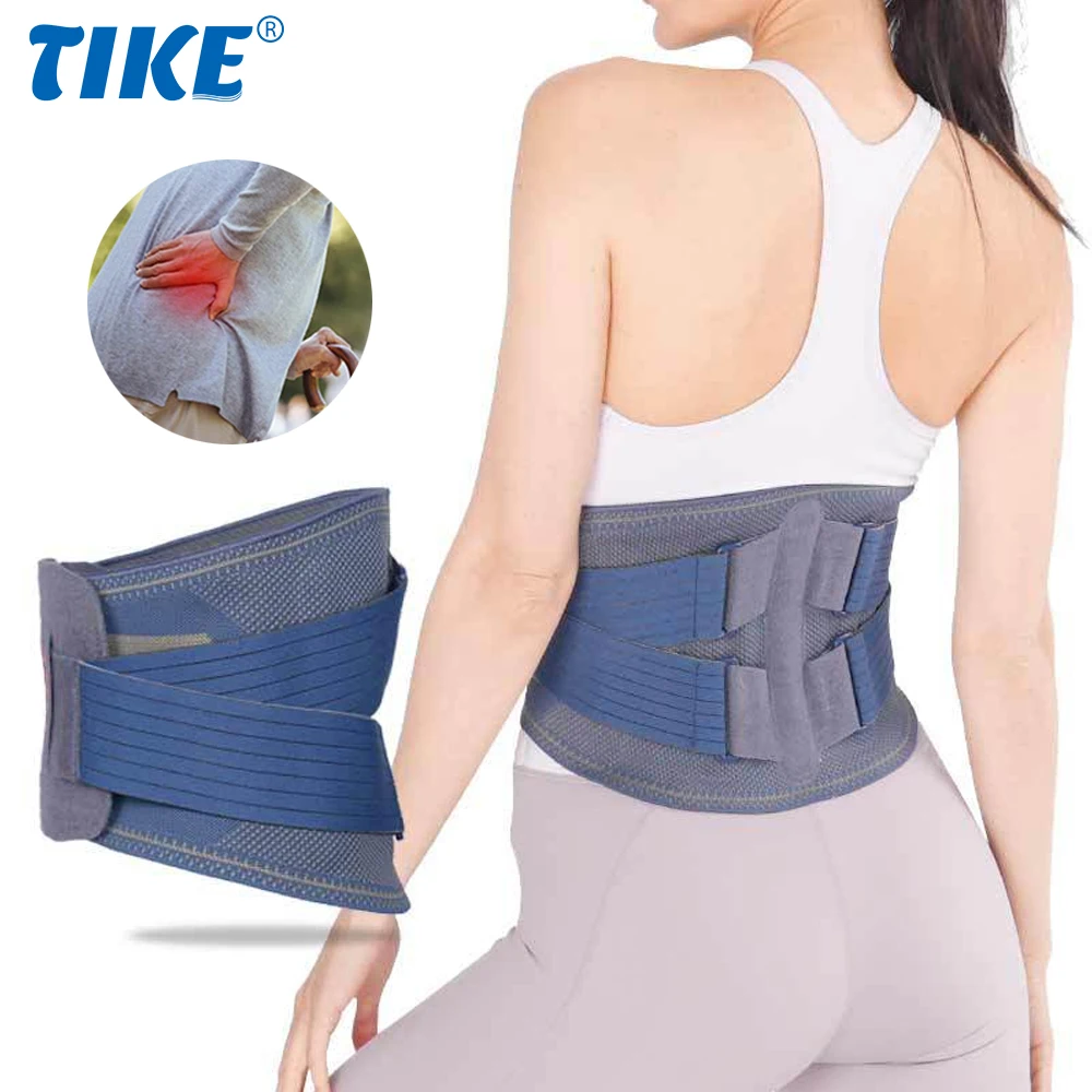 BackBraceLowerBackPainReliefAdjustableBackSupportBeltforWork