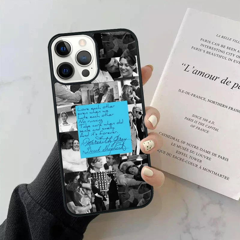 Derek Shepard Grey Anatomy Premium Phone Case Cover