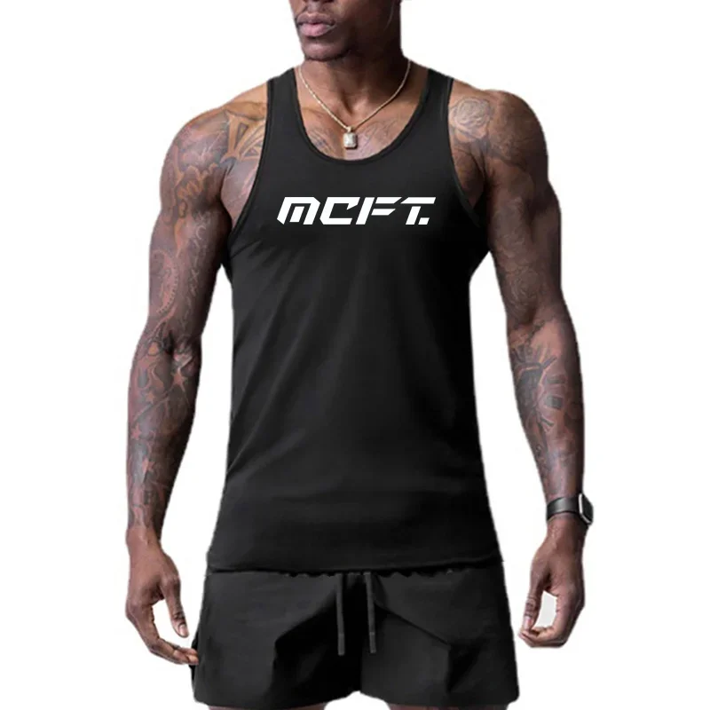 

New Mens Korean Trend Tank Top Mesh Clothing Undershirt Workout Vest Breathable Fitness Quick Dry Sleeveless Singlets