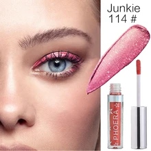  12 Colors Pearly Waterproof Eyeshadow Glitter Eye Shadow Shimmer Eye Makeup Makeup Liquid Eye shadow Cosmetics 