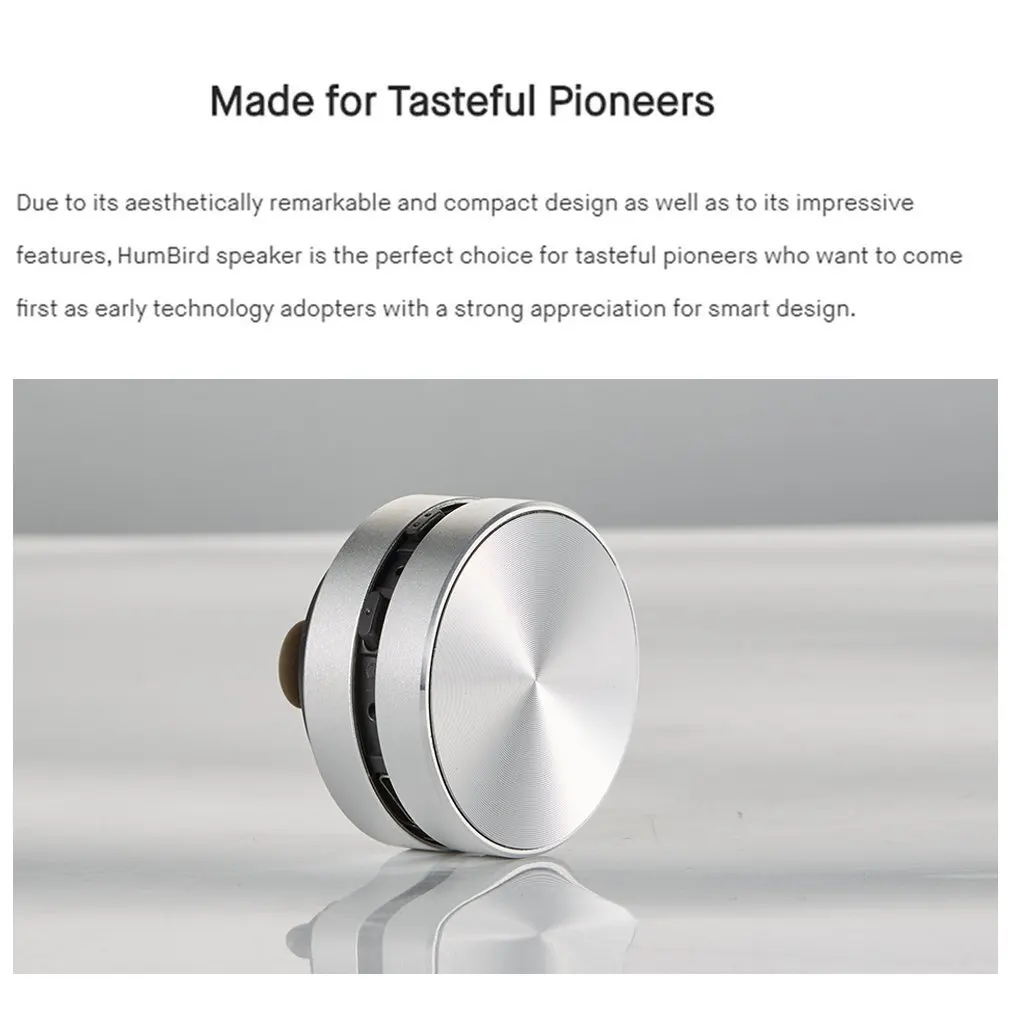 Hummingbird Bluetooth Sound Box Bone Conduction TWS Wireless DuraMobi Creative Portable Speaker