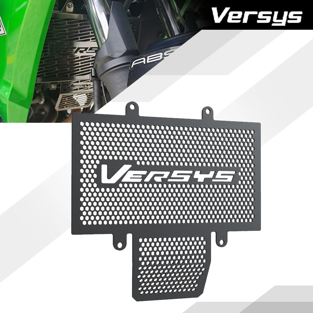 

Motorcycle Radiator Grille Guard Cover Protection For Kawasasi VERSYS-X 250 300 ABS KLE300 Versysx250 Versys-x300 2017-2023 2022