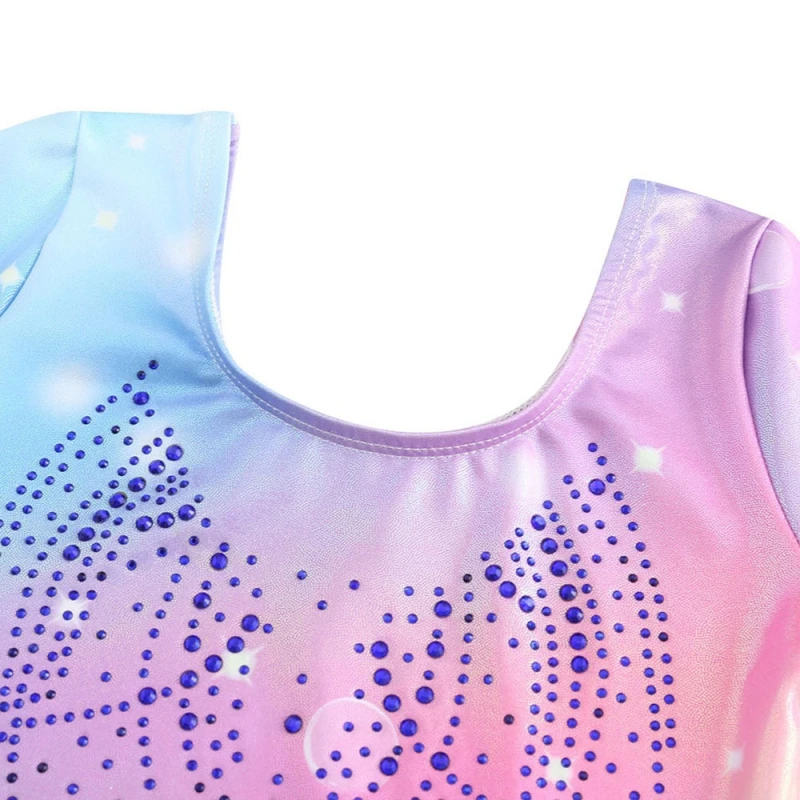 Girls Gymnastics Leotards Toddler Long Sleeve Sparkly