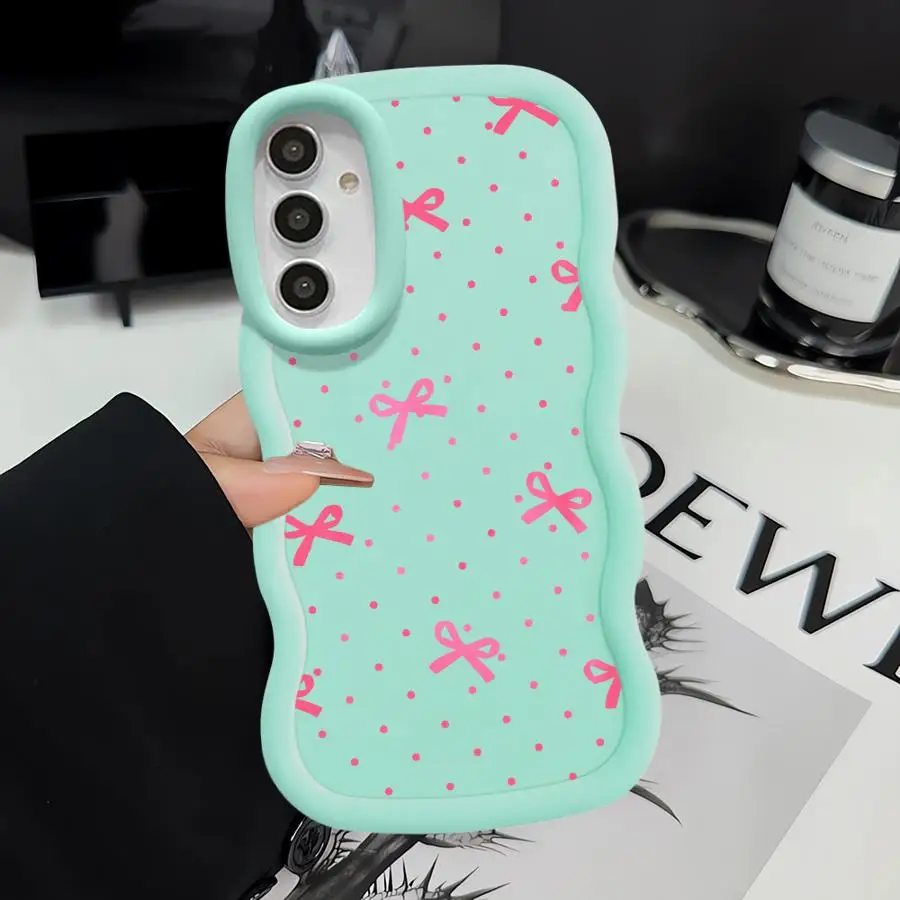 Chic Black Bow Soft TPU Phone Case