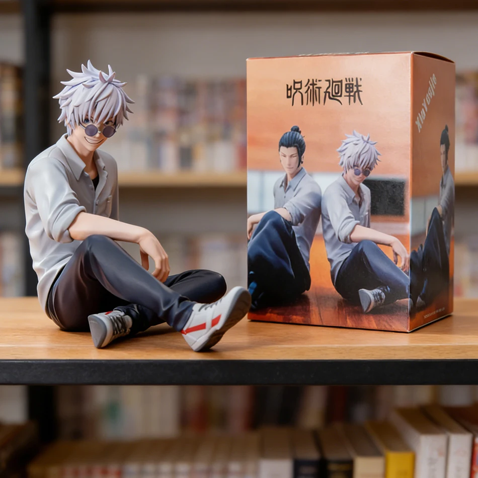 Deluxe Gojo Satoru & Suguru Geto Sitting Pose Collectible Figurine