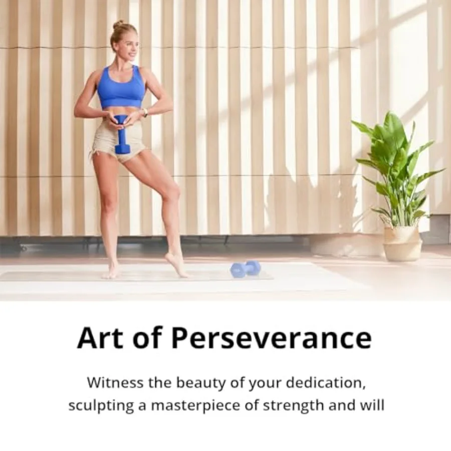 Weights Dumbbells Options Compatible with Set of 2 Neoprene Dumbbells Set,15 LB, Anti-Slip, Anti-roll, Hex Shape