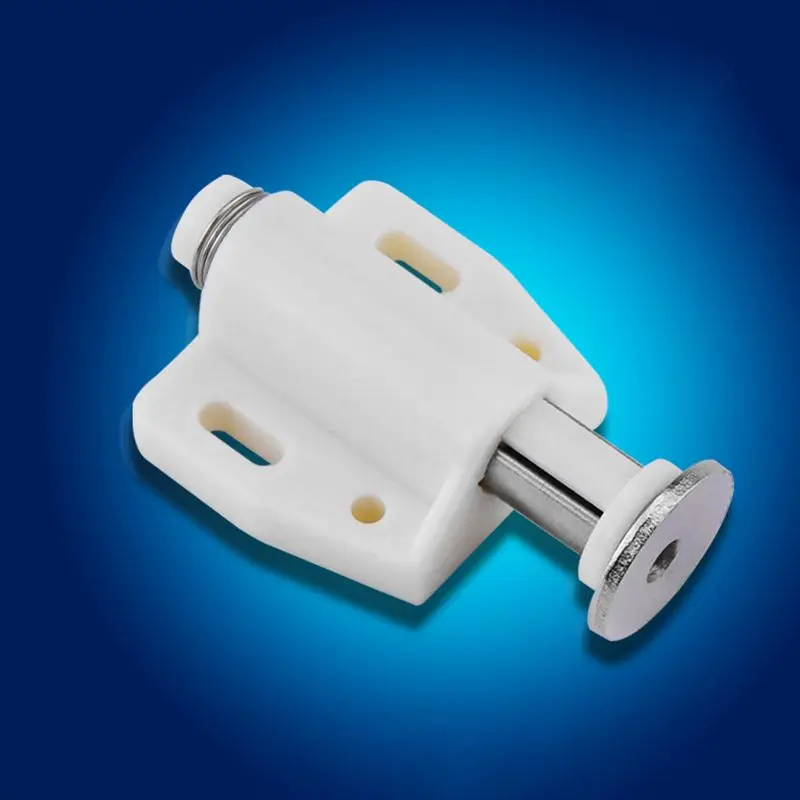 Magnetic Door Catch Single Door Rebound Push To Open Touch Catch Built-in Spring For Wardrobe Cupboard Shoe Cabinet magnetic cabinet catches,door catches,magnetic cabinet latches,cabinet door latch