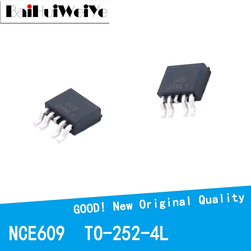 

10PCS/LOT NCE609 40V 14A SMD TO-252-4L N+P Channel MOS Field Effect Tube New Good Quality Chipset