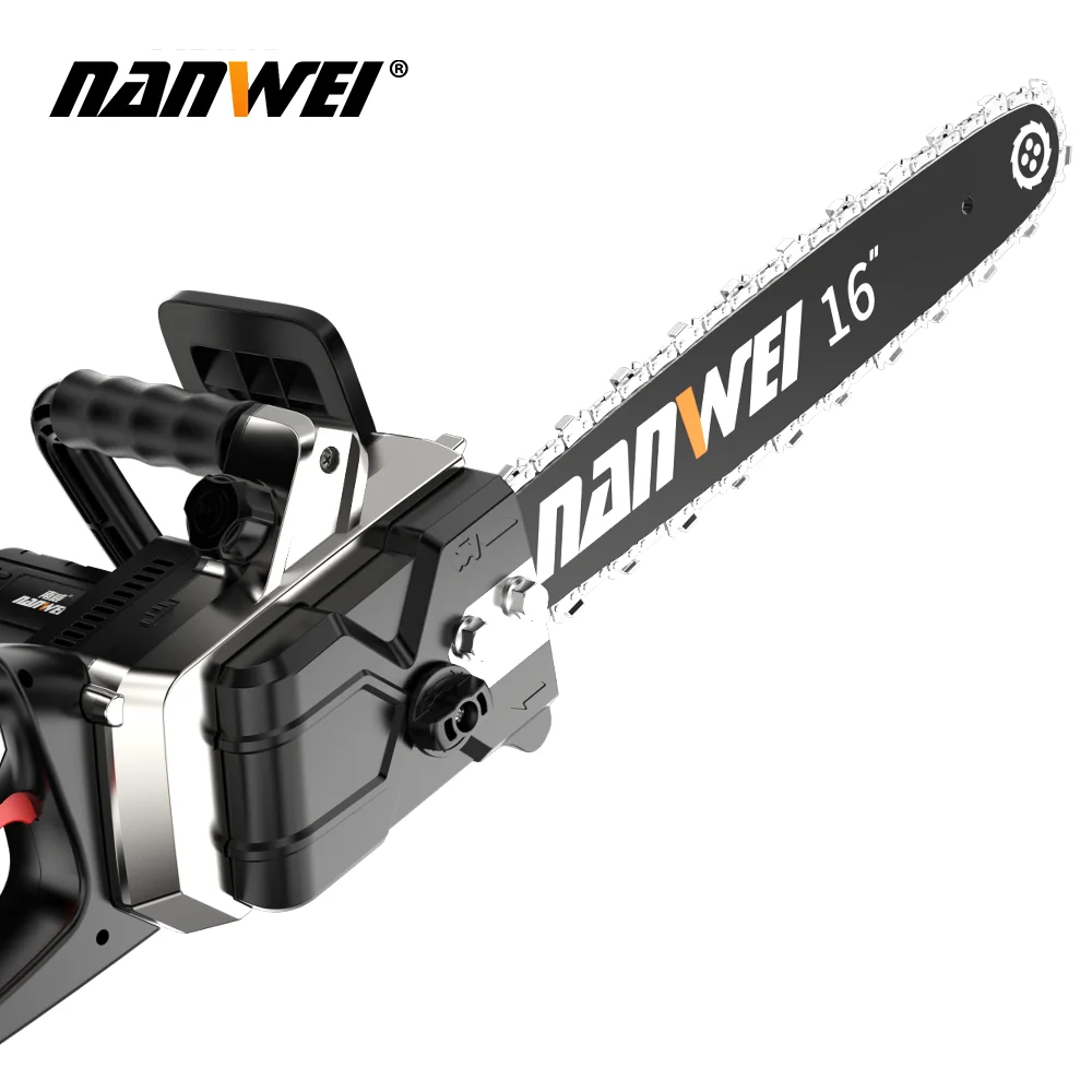 16" Rechargeable High Capacity Lithium Battery Outdoor Logging And Orchard Pruning Industrial Chain Saw