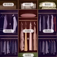 Armoires de chambre nordiques de luxe avec rangement pour vêtements, étagères de présentation, vestidores de armario abiertos, meubles de maison 3