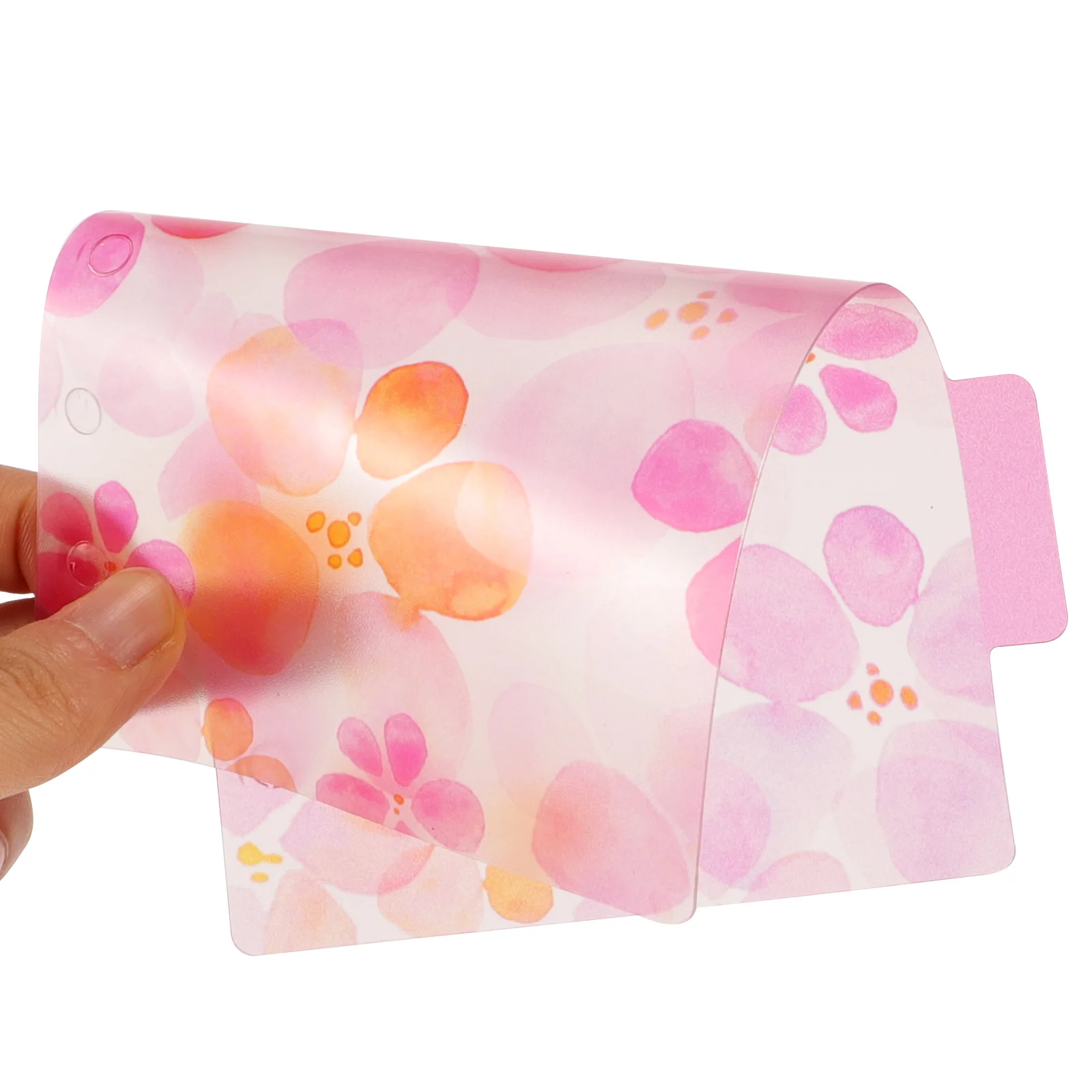 6 Pcs Binder Separators with Tabs Disc Page Dividers Insert Insertable Dividing Line