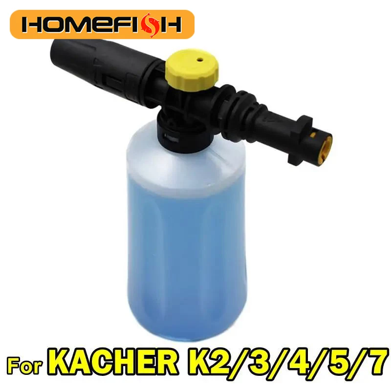 750ML Snow Foam Lance for Karcher K2 K3 K4 K5 K7 Car Pressure Washers Soap Foam Generator Adjustable Sprayer Nozzle