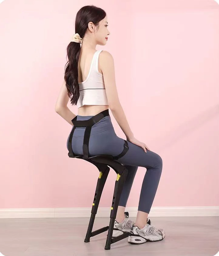 Siège Portable Exosquelette - Chaise Pliante Invisible, Réglable En Hauteur, Léger (2 Kg), Pour Pêche, Camping, Travail Debout