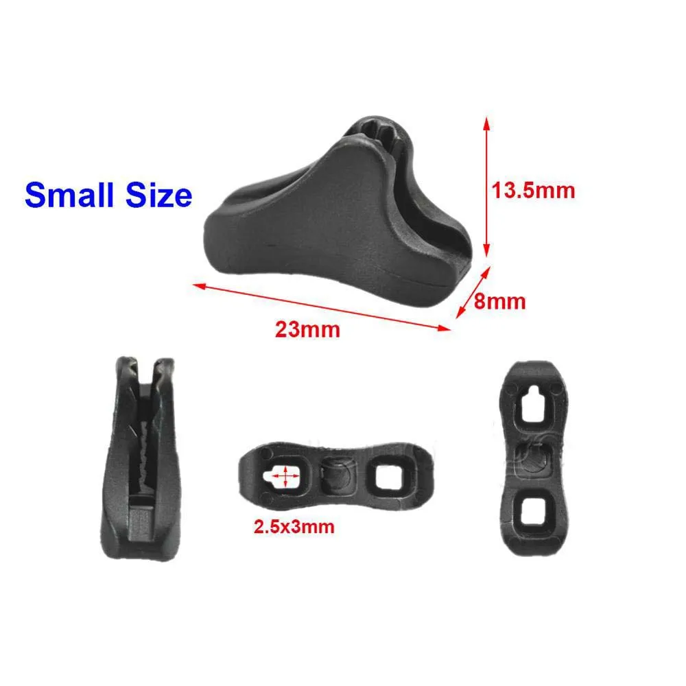 Description Picture 4 of itemBuckles Triple-Cornered Non-slip Cord Tightener Pull Rope Buckle Wind Rope Buckle Triangle adjustment buckle Tent Accessories