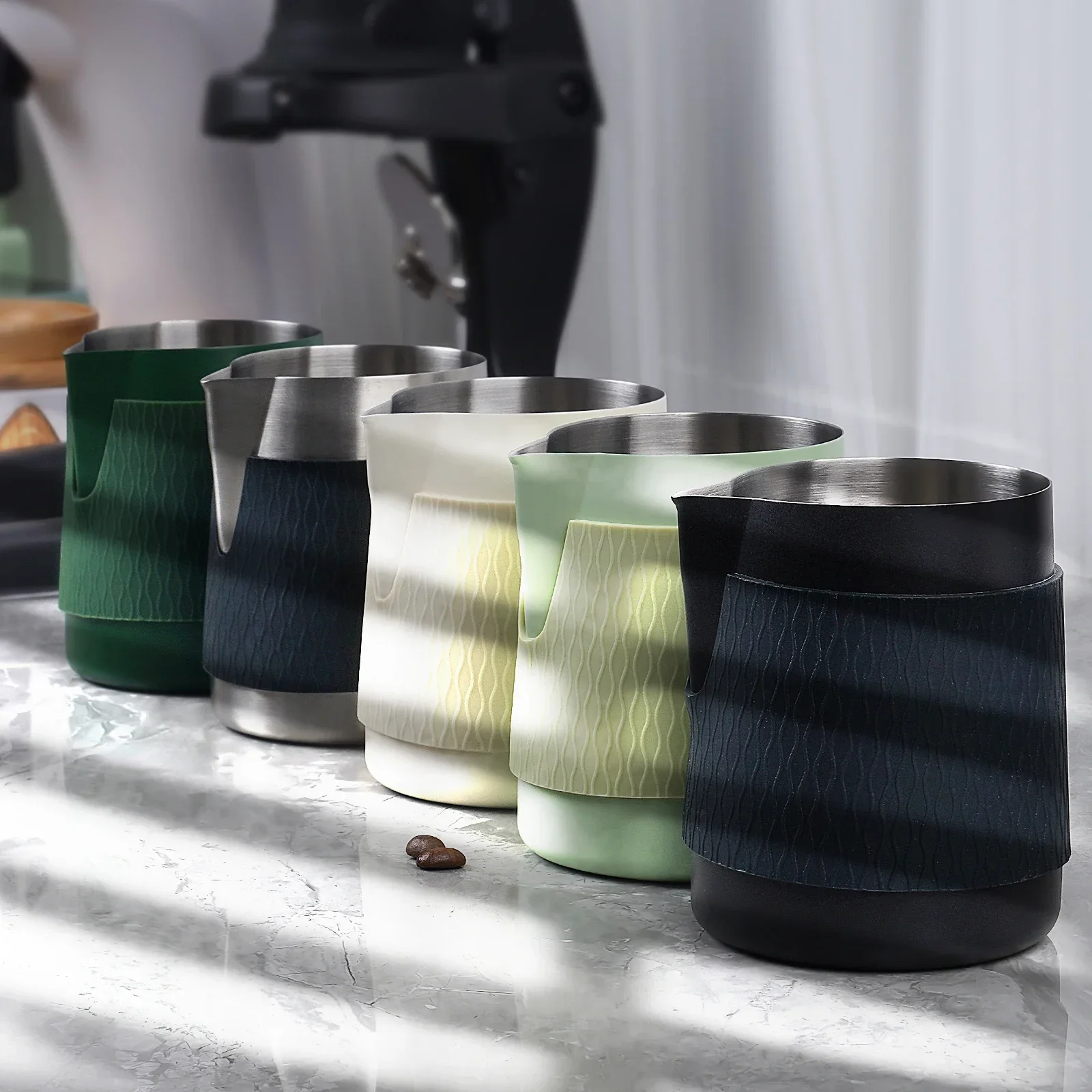 إبريق حليب ستانلس ستيل أدوات قهوة