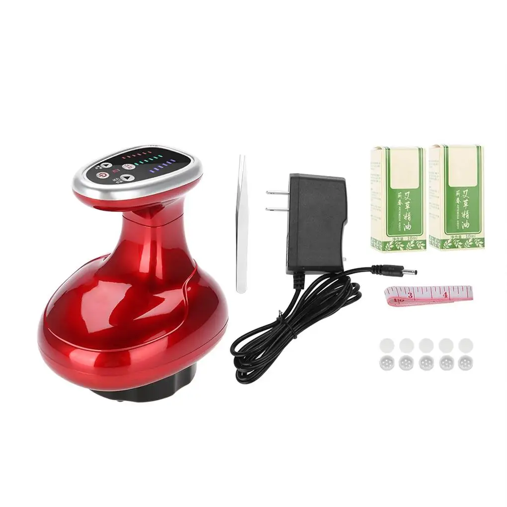 

Electric Scraping Massager Body Slimming Meridian Dredging Massage Device US Plug