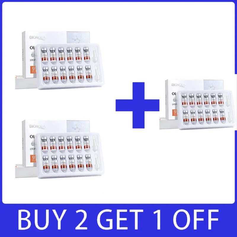 thumbnail image 1 of JIN Suero facial con microagujas, suero para el cuidado de la piel liofilizado con levadura, reduce los poros, hidrata, ilumina, antienvejecimiento, esencia de péptidos, 1 of 5