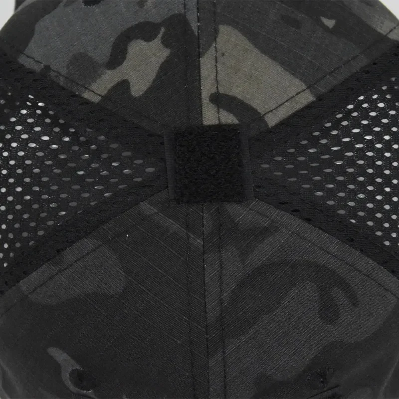 Skull Print Snapback Cap Mesh Baseball Tennis Caps For Men Women