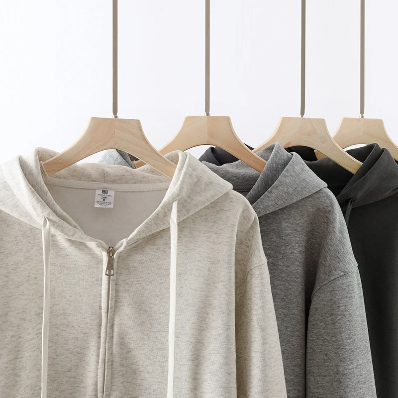 남성용 러닝 스웨트셔츠 가을 야외용 가디건 피트니스 후드 스웨트셔츠 봄 여성용 통기성 솔리드 조깅 캐주얼 스포츠웨어