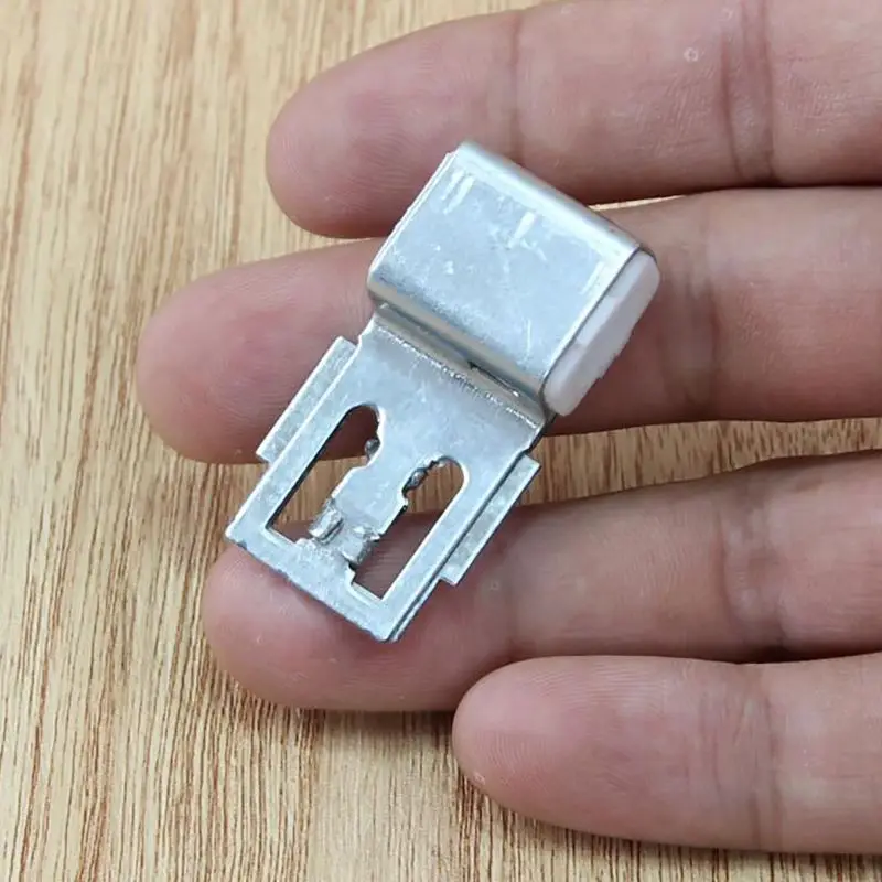 5Pcs/lots Sofa Hardware Hasps Iron Spring Clips Car Cushion Spring Fixing Clip Home Furniture Sofa Hasps Accessories furniture hardware