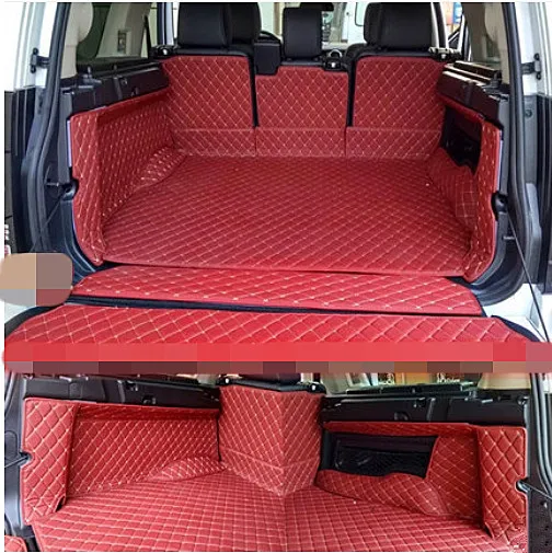 

High quality! Special car trunk mats for Land Rover Discovery 4 2016-2010 5 seats durable boot carpets cargo liner,Free shipping