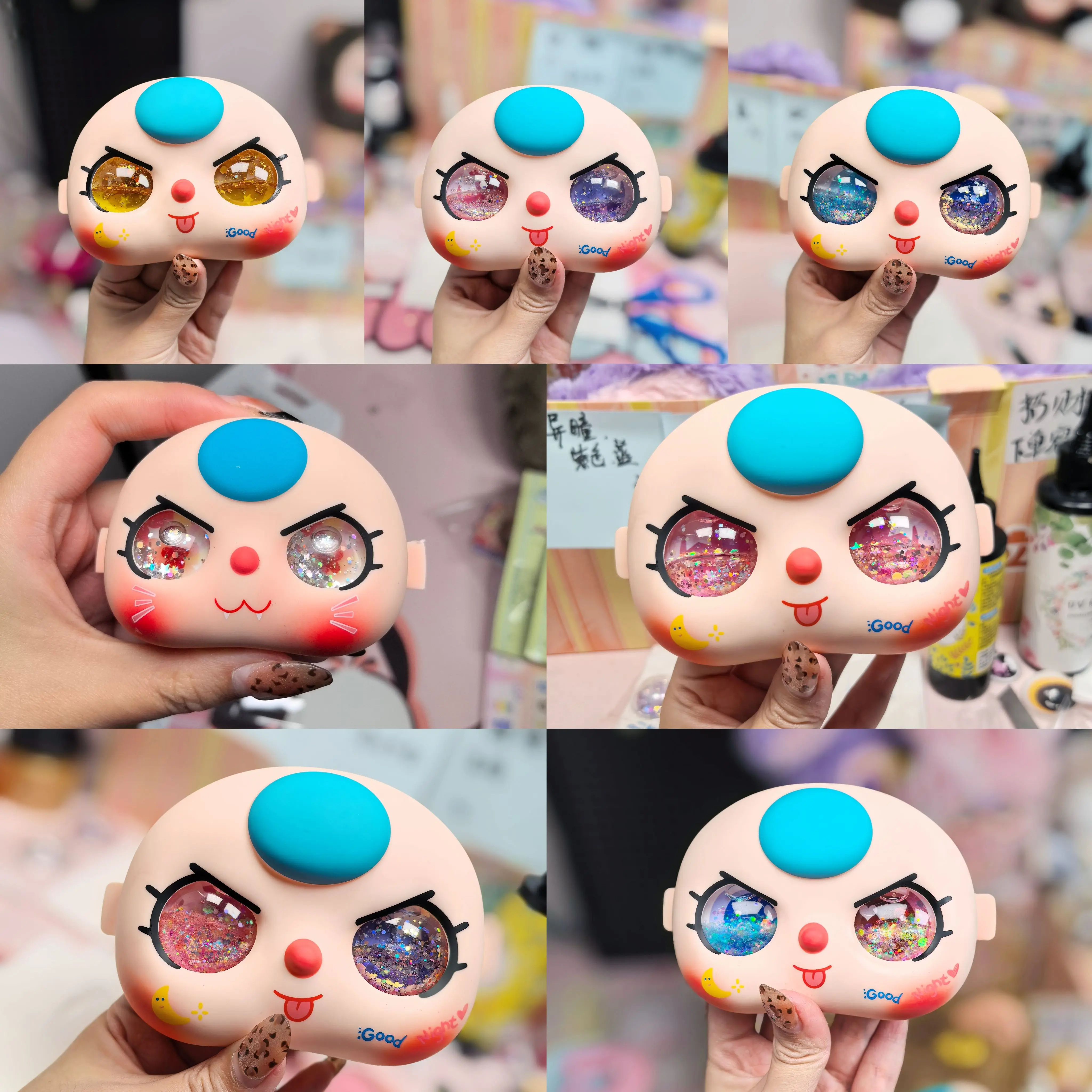 Baby Three 400% Custom Makeup Change Flowing Sand Eyes Gorgeous