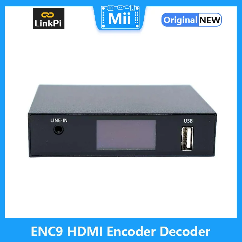 

[NDI-1] SDI HDMI NDI Encoder 4k30 1080P60 NDI5 Tally Intercom low latency