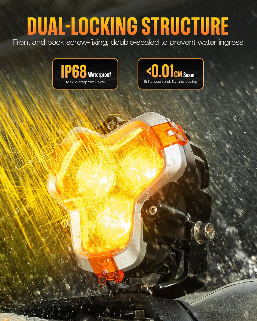 48W Ultra bee /Light bee Modified Headlight Assembly Electric dirt bike ...