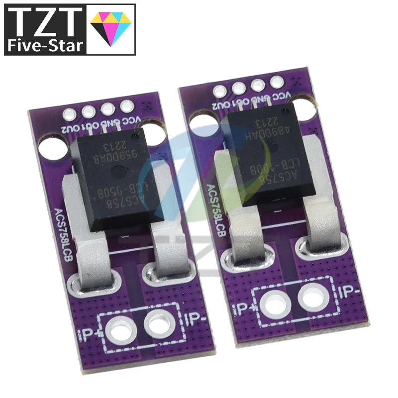Buy MCU-758 ACS758LCB-050B- PFF-T Hall Current Sensor Module Online