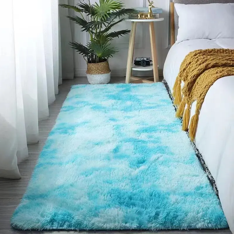 VIKAMA Fluffy Rugs Shaggy Bedroom Area Rugs Non-Slip Machine Washable Soft Modern Plush