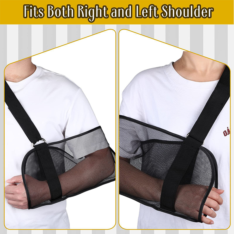  New Adjustable Breathable Arm Sling Universal Support Shoulder Strap Brace Immobilizer Wrist Elbow Forearm Support Brace Straps 