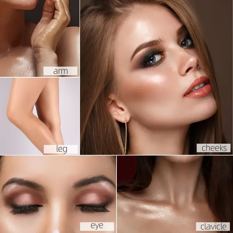 Highlighting Body Diamond Shimmering Spray Powder Highlight Powder Makeup Suitable for Face and Body Skin Hair Clothes Cosmetics 6