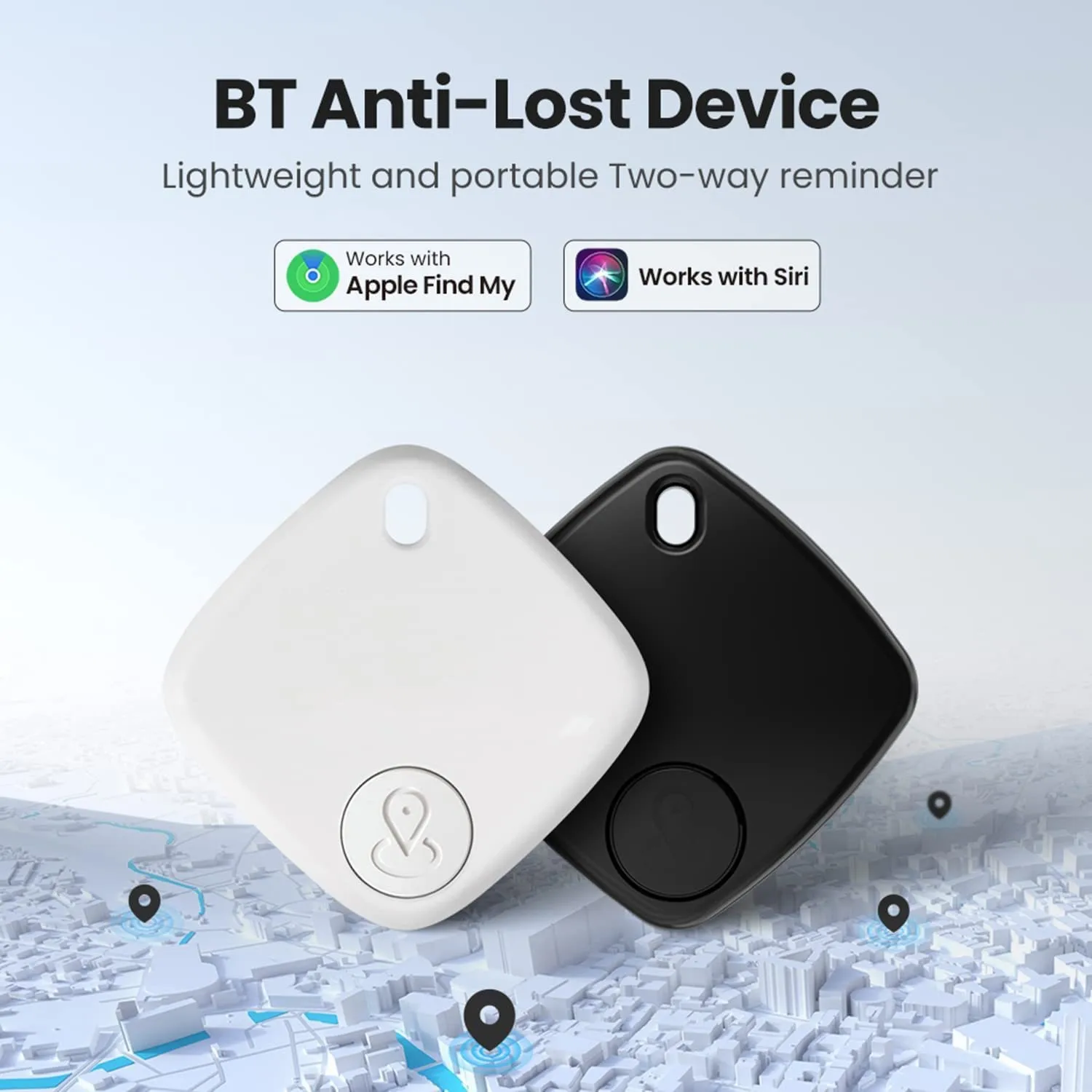 Mini Tracking Device Smart Tag Kid Pet Car GPS Tracker Bluetooth Smart Anti-lost Device Alarm Reminder Positioner with Find My