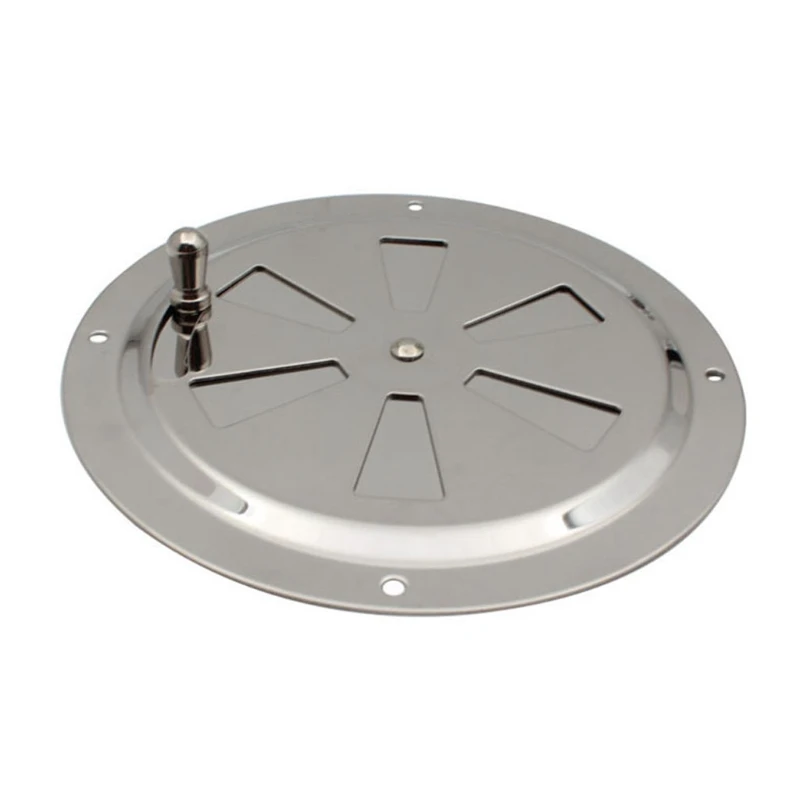 316 Stainless Steel Round Air Vent Ventilator with Side Knob for Boats Yacht